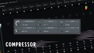 Como funciona o Fruity Compressor (FL Studio Plugin)