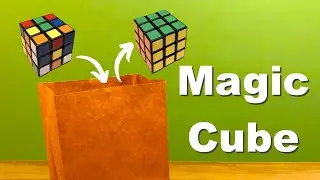 Magic Cube! How To Perform The Cube In Paper Bag Magic Trick? Revealed & Explained!
