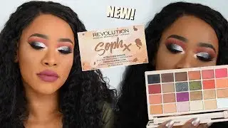 TESTING SOPH X MAKEUP REVOLUTION EYESHADOW PALETTE