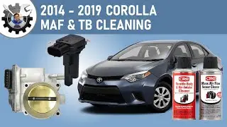 11th Gen Corolla MAF & TB Cleaning