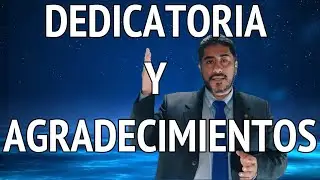 DEDICATORIA Y AGRADECIMIENTOS