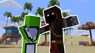 Dream Learns To Swim | Minecraft Animation