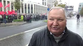 29.09.2019 г. Москва. Перед началом митинга. Коханюк Николай Николаевич.