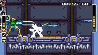 Beating this pain in the butt in Megaman Zero