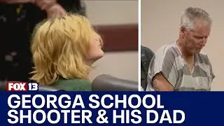 Georgia school shooter and his dad in court | FOX 13 Seattle