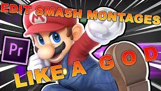 How to Edit Smash Bros Ultimate Meme Montages for Beginners | Premiere Pro Tutorial