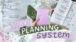 2023 journaling + planning system - techo kaigi | @clairefromonline
