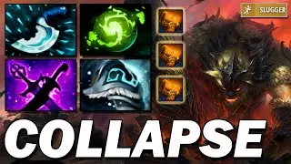 Collapse's Earthshaker Domination: Pro Offlane Gameplay | Dota 2 IMMORTAL RANK!