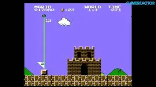 NES Mini - Menu footage, Super Mario Bros. Gameplay and Graphic Modes