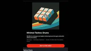112 Loops Minimal Techno: Drums ✅ Loops 🎛 Samples 🎚 Free Download 🔈