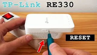 TP-Link RE330 Wi-Fi Extender Dual Band • Factory reset