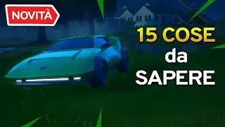 15 Cose da Sapere prima di guidare le AUTO in Fortnite ITA!