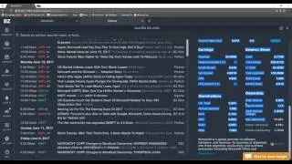 Benzinga Pro Details Tutorial