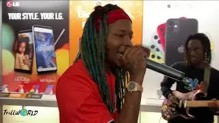 TrillaTrill Performs Live At Boost Up The Mic Show