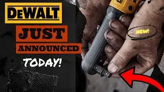DEWALT Just made a lot of Tradesmen VERY HAPPY!