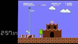 Super Mario bros speedrun new world record