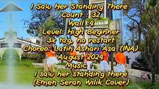 GOES TO BALI|I SAW HER STANDING THERE LINE DANCE|CHOREO BY LATIH ASHARI ASA (INA)|@RosesLineDance