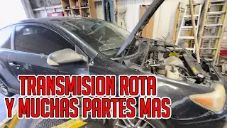 Proyecto Scion tC Transmission Rota y Muchas Partes Dañadas