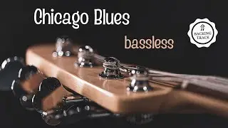 Chicago Blues Bassless Backing Track in A