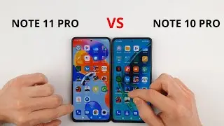 Xiaomi Redmi Note 11 Pro 5G vs Note 10 Pro SPEED TEST