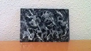 Como hacer imitacion de marmol