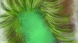 Monday's Many Motion Videos - # 8 - Digital Painting created with Procreate.