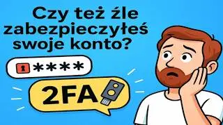 ŹLE zabezpieczyłeś swoje konto? 2FA weryfikacja dwuskładnikowa