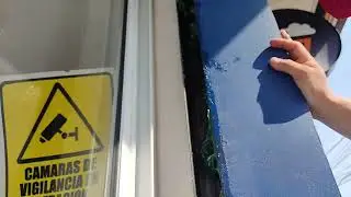 ✅ ENGRASANDO cortina de Local COMERCIAL con GRASA TRUPER para que cueste SUBIR
