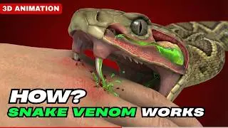 How Snake Venom Works in Your Body 🐍