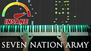 Seven Nation Army - The White Stripes (Piano Cover) [Advanced]