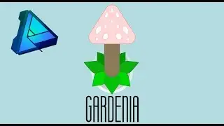 Affinity Designer Mushroom Logo Design Timelapse