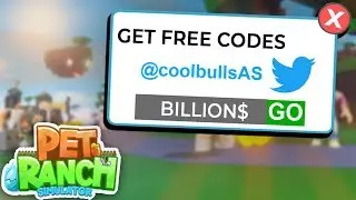EVERY WORKING CODE in Pet Ranch Simulator!! (Roblox)