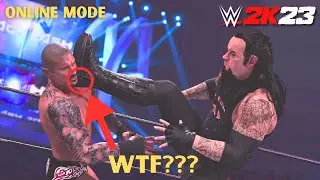 PROOF THAT WWE 2K23 IS RIGGED (WWE 2K23 Online)