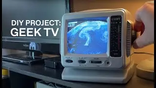 Hack an Analog TV Into a Geek TV With a Raspberry Pi Zero W