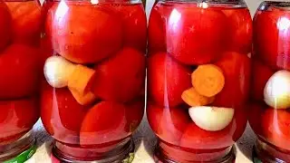 Маринованные Помидоры Без Стерилизации Банок!