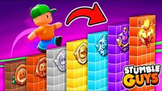 Stumble Guys, But Every RANK Gets STRONGER!