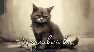 Уродливый кот 💔