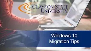 CSU Windows 10 Migration: Info about migration
