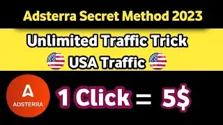 Adsterra earning tricks 2023 | Make 500$ Monthly
