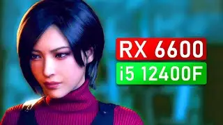 Resident Evil 4 Remake DEMO - RX 6600 + i5 12400F - 32GB RAM | 1080p