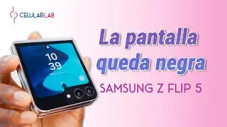 Por qué la pantalla de mi Samsung Z Flip está negra? Reparación Samsung Z flip 5 se apaga al cerrar