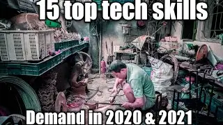 15 Top Tech Skills In Demand In  2021