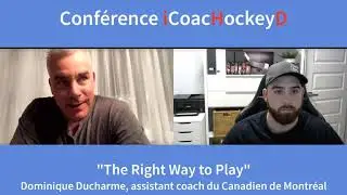 Plan de Match iCoacHockeyD avec Dominique Ducharme 