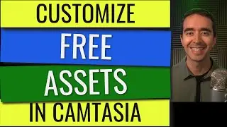Customize Free Assets in Camtasia