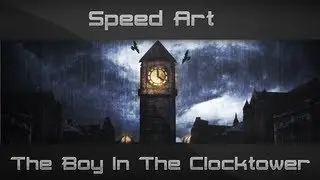 Speed Art | The Boy in The Clocktower | HierarchyGFX