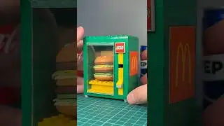 Working Lego Mcdonalds Vending Machine 