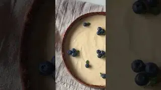 Лимонный чизкейк с рикоттой👌#рецепты #cheesecake #чизкейк #тарт #shorts #recipe