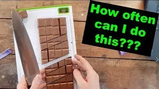Infinite chocolate bar?? How often can I do this?