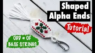 Shaped Alpha Ends Tutorial - ODD NUMBER OF BASE STRINGS