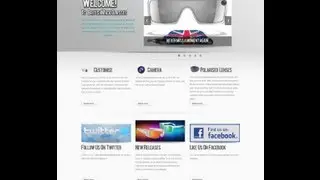 Photoshop: National Enterprise Challenge (BritishMadeGlasses Website Design) Read Descrip!
